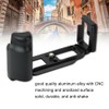 Metal Quick Release L plate Vertical Hand Grip Holder for