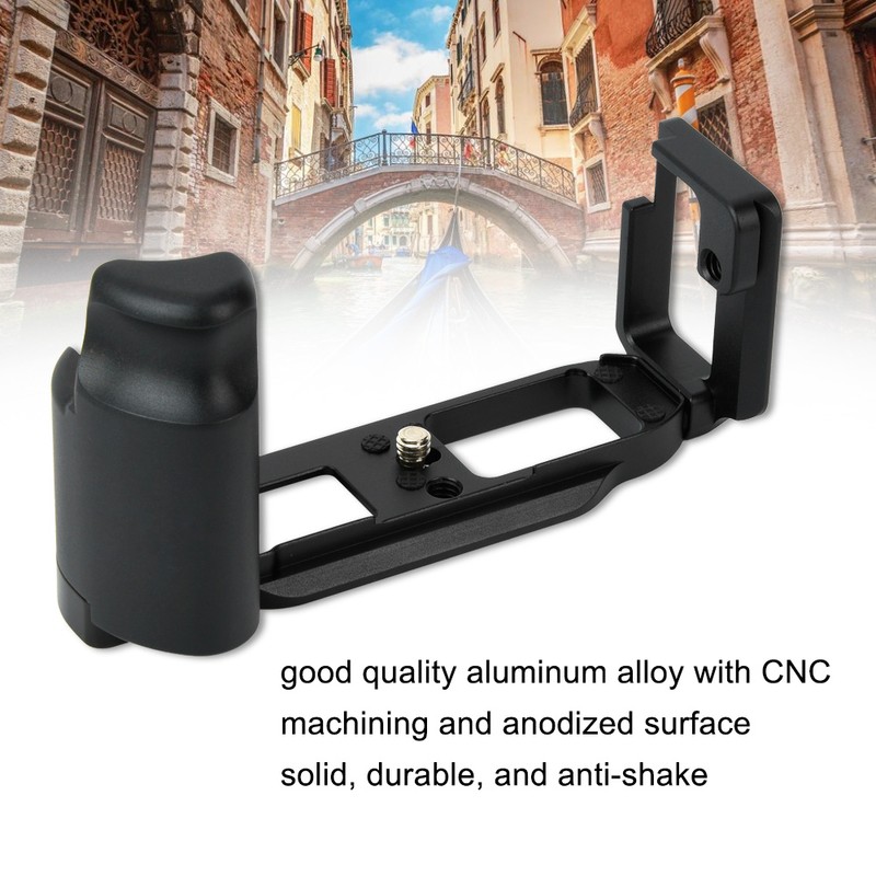 Metal Quick Release L plate Vertical Hand Grip Holder for