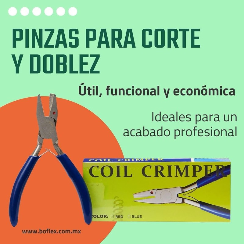 BOFLEX Pinzas De Corte Y Doblez Para Espiral Plástico
