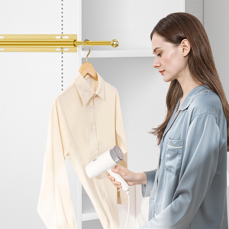 12" Valet Rod Standard for Closet, Slide Out Closet Valet