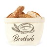 MEJOSER Bread Basket Fabric Modern Housewarming Gifts Home Bread Basket
