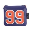 SHABIER Dark Blue Golf Large Mallet Headcover with NO.99 Design