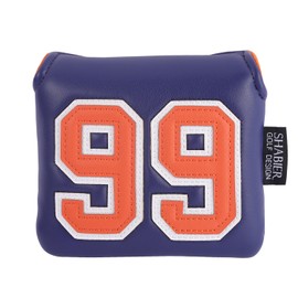 SHABIER Dark Blue Golf Large Mallet Headcover with NO.99 Design for Blade Golf Putter