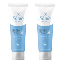Baba Caracol Sheló Nabel Crema Facial Bolsillo 100ml Todo Tipo Piel Día Noche