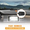 AMSPRAC Car Speaker Grille Cover,Dashboard Top Speaker Cover Cap,fit for