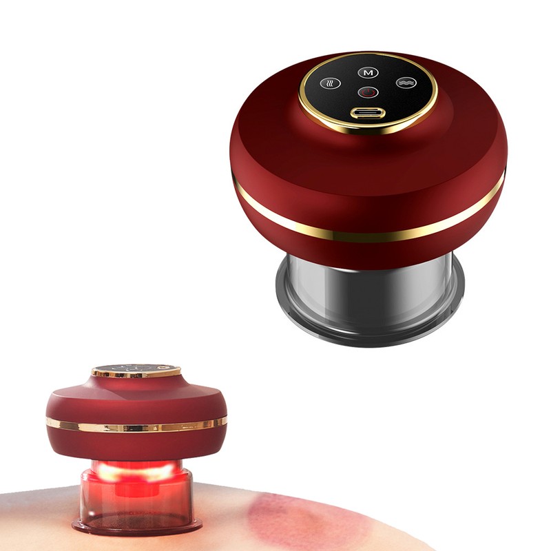 Electric Cupping Massager 3 Temperature Control Vacuum Cupping Portable Scraping