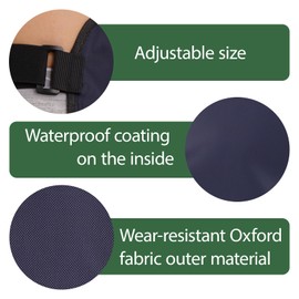 AxuuRmvin Waterproof Colostomy Bag Cover Belt Ostomy Bag Covers Protector Adjustable Stoma Urostomy Pouch Supplies for Men Women (1, Blue)