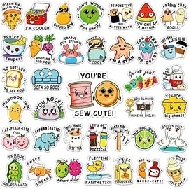 600PCS Funny Punny Reward Stickers for Kids Motivational Stickers Inspiration Positive Accents Teacher Supplies Stickers for Classroom Cute Cartoon Incentive Labels School Stickers for Students Chart