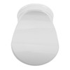 Ciieeo Thicker Floor Suction Foot Rest Bathing Foot Rest for