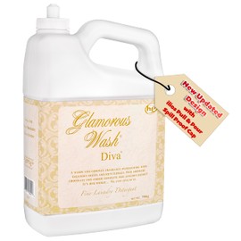 Tyler Candle Company Tyler's Diva Glam Wash Laundry Detergent, Gallon (128 Fl oz) (Pack of 1) ILIOS Packaging.
