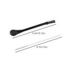 4-In-1 Reusable Stainless Steel Straw Spoon & Filter, 5 Pcs