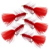 Qievcrme 10Pcs Wooly Bugger Fly Fishing Flies for Trout, Bass