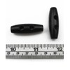 ALL in ONE 50pcs Black 2 Hole Scrapbooking Sewing Wood