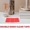 5Sheets Double-sided Nail Display Tape Clear Adhesive Strip for Nail