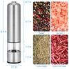 Accmor Electric Salt and Pepper Grinder Set, Automatic Salt Pepper
