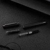 Erofa Matte Black Medium Nib Classic Design Fountain Pen with
