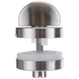 Alpertec 28020860K1 Stainless Steel Toilet Rosette with Lock Bolt Diameter 52 mm, 28020860K1