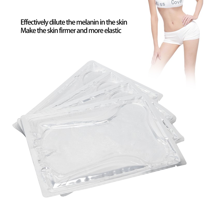4Pcs Private Parts Mask Melanin Removal Moisturizing Lace Patch Feminine