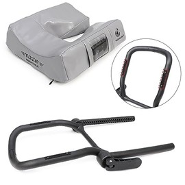 Master Massage Universal Simplicity Adjustable Massage Table Face Cradle and Ergonomic Dream Face Cushion Pillow Memory Foam Universal Face Cushion/Face Pillow Set - (Dove Grey)