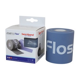 Sanctband Floss Band Set of 2 / Level 2 + Level 4 / Length 206 cm / Width 7.5 cm (Extra Wide) - Medium and Extra Strong / Level 2 + 4 / 1.30 mm + 1.80 mm