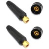 DGZZI 2Pairs DKJ10-25 TIG Dinse Welding Cable Panel Connector Quick