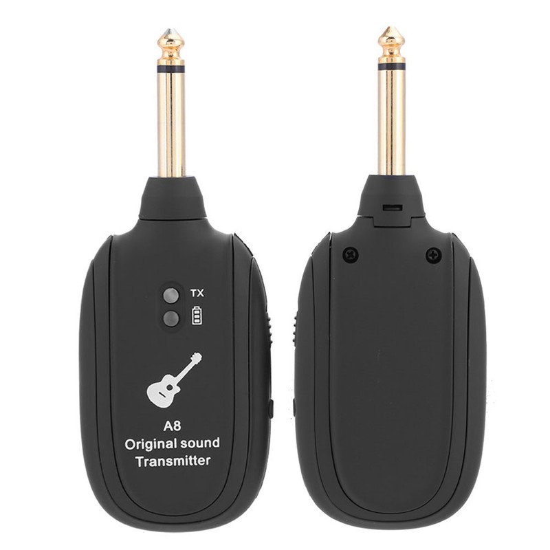 Wireless Audio Transmission Set with Receiver Transmitter for Electric Guitar