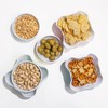 Seabella Stackable Party Snack Bowls , Pistachio & Peanut Bowls