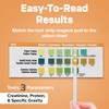 One Step: 5 x Kidney Function Test Strips, Creatinine, Protein