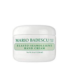 Mario Badescu Elasto-Seamollient Crema de manos - Loción de manos rica y espesa para piel ultra seca o lavada con frecuencia - Hidratante con elastina y vitaminas, 236 ml