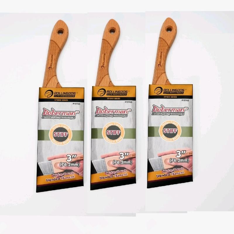 Rollingdog 3 pack Painters brush 3 inche Painters brushes -