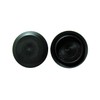 2 1/2" 2.5 inch Flush Mount Black Plastic Body and