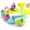 YFFSFDC Blowback Whistles 20-Piece Set Colorful Cheering Whistles Party Event