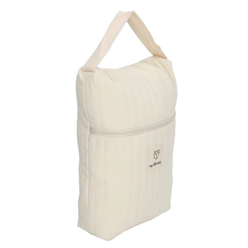 Diaper Bag Organizing Pouch Exquisite Portable Handheld Large Capacity Cotton