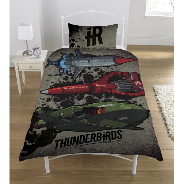 Thunderbirds 54321 Single Duvet Set