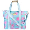 Lilly Pulitzer Blue Beach and Picnic Cooler, Insulated Bag with