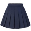 KEREDA Girls Pleated Mini Skirt High Waist Tennis School Uniform