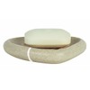 Spirella Etna Polyresin Stoneware Soap Dish, Sand