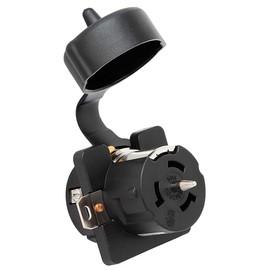 Nema SS 2-50R 50Amp 125/250V Marine Shore Power Socket, SS2-50R Female 50Amp 125/250V Receptacle Straight Blade 50AMP Receptacle (CS6369)