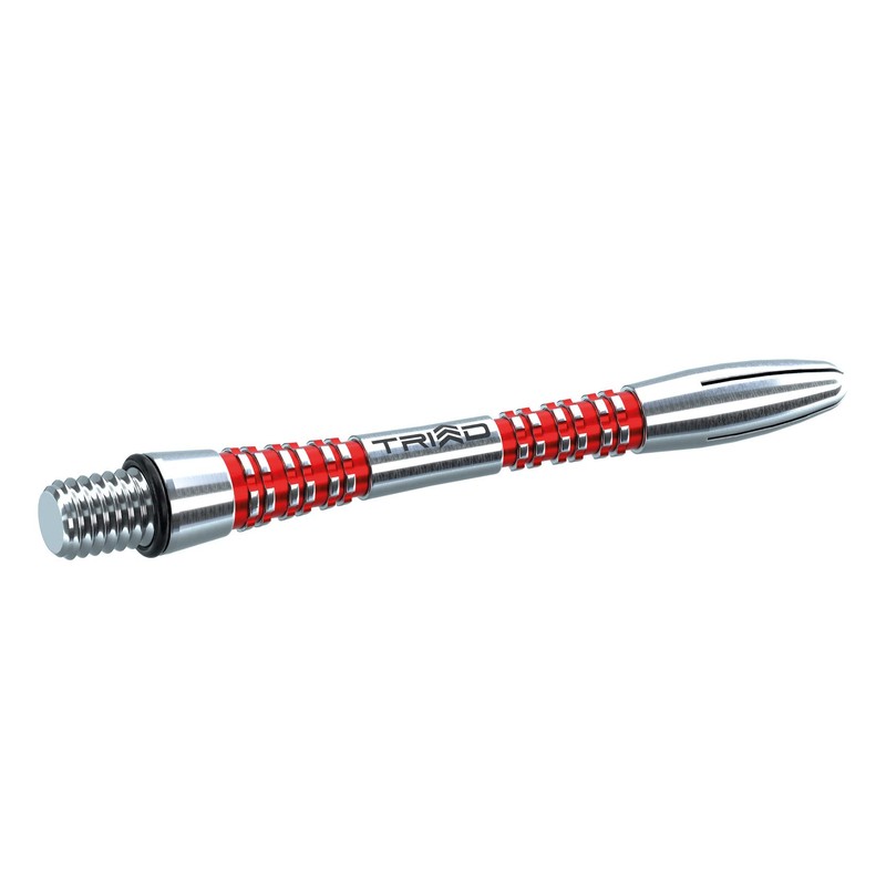 WINMAU Triad Aluminium Black Intermediate Dart Shafts (Shafts) - 1