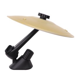 Gorise Car Crash Cymbal, Cymbal Air Vent, Easy Installation Rugged, Drum Air, Make Your Driving More Fun Gold