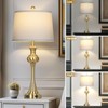Cinyirong 28.75" Gold Table Lamps for Living Room,Touch Lamps for