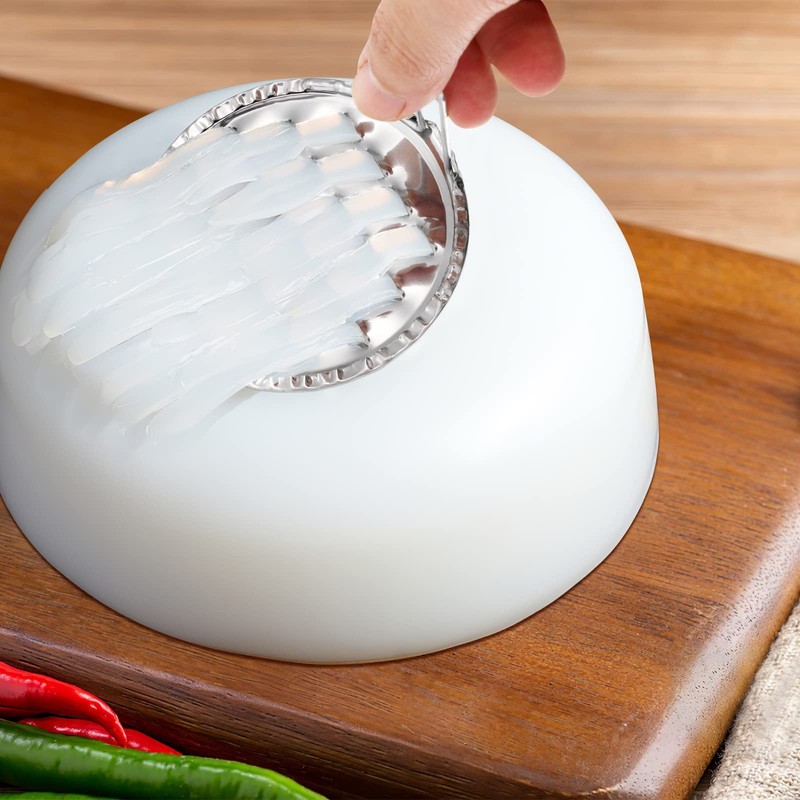 Jelly Noodle Scraper Jelly Scraper: 5pcs Stainless Steel Cold Noodle