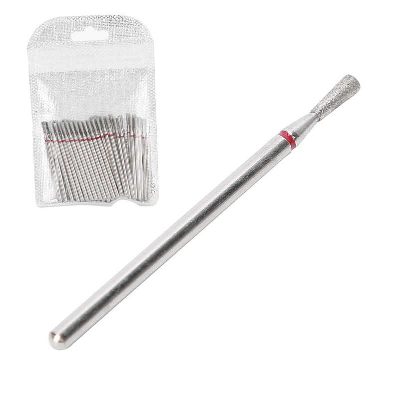 50pcs Inverted Cone Shape Nail Polishing Grinding Head Nail Art