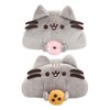 2 Pieces Cute Cat Cosmetic Bag, Plush Cosmetic Bag, Large