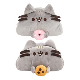 2 Pieces Cute Cat Cosmetic Bag, Plush Cosmetic Bag, Large Storage Bag, Student Cartoon Pencil Case