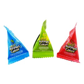 War Head Extreme Sour Popping Candy Countdown Calendar - Delicious Classic Flavors of Watermelon, Blue Raspberry, and Green Apple - Smiling Sweets - Delicious Traditions
