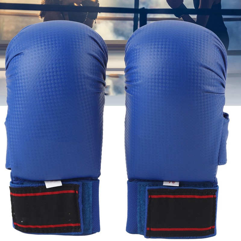 A Pair of Boxing Gloves Karate Hand Protector with Thumb
