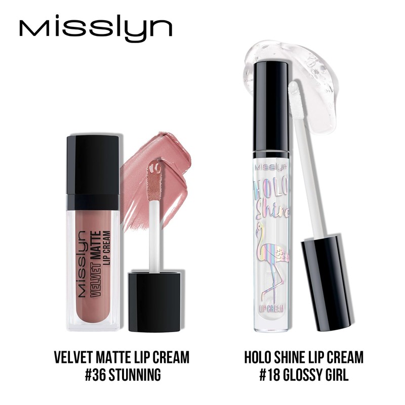 Misslyn Long Lasting Lip Gloss and Balm for Full Lips