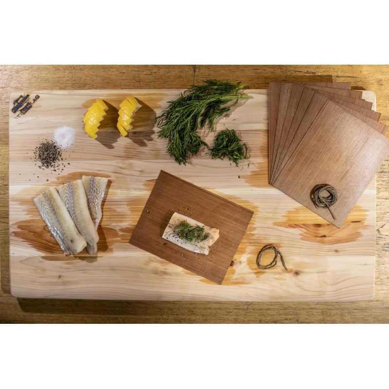 Axtschlag Cherry Grill Paper, for Gentle Cooking, Keeps Food Juicy,
