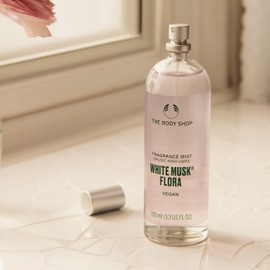 The Body Shop White Musk Flora Body Mist, Vegan, 3.3 fl oz, 100 ml